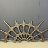 Vintage brutalist wall sculpture, 1970s