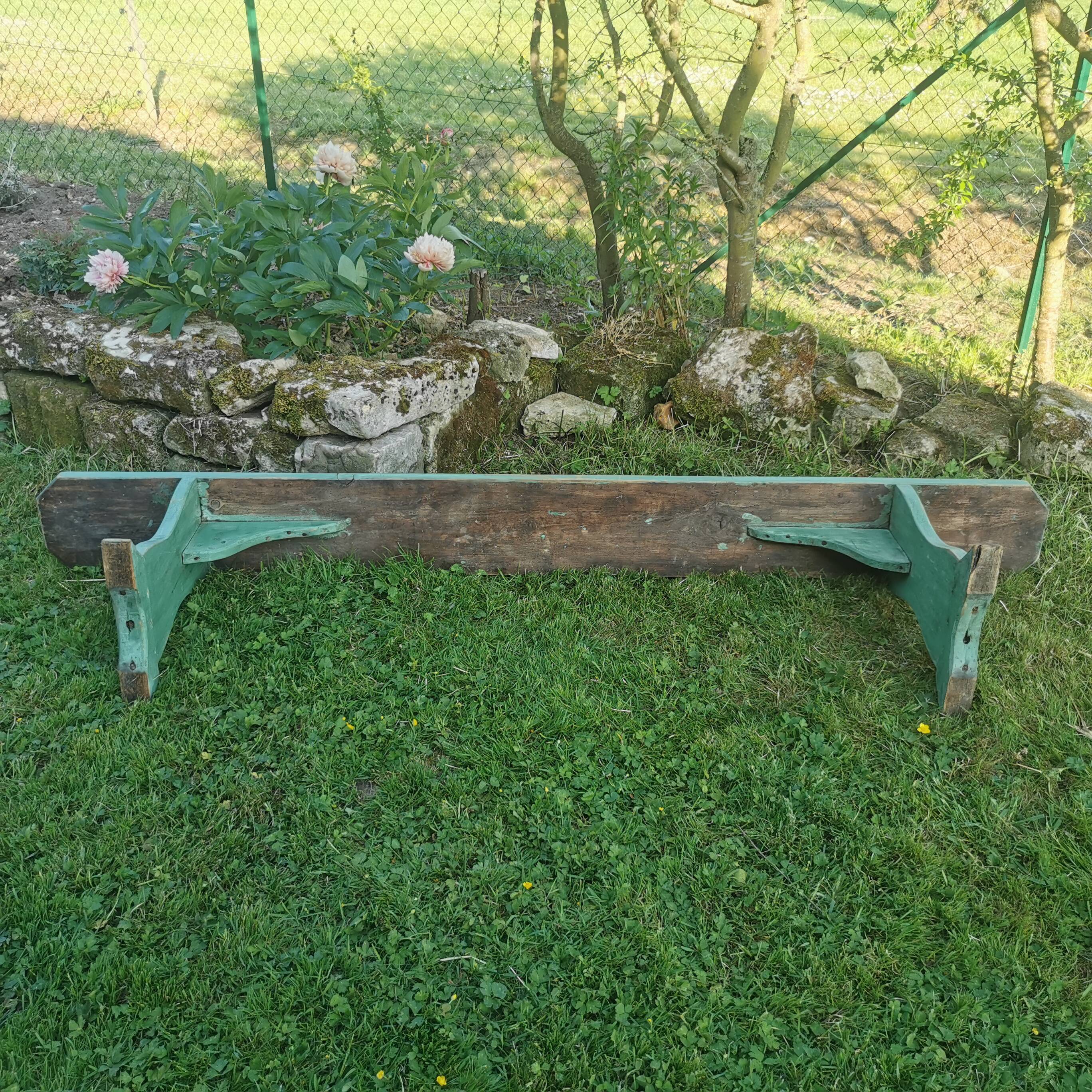 Old wooden bench