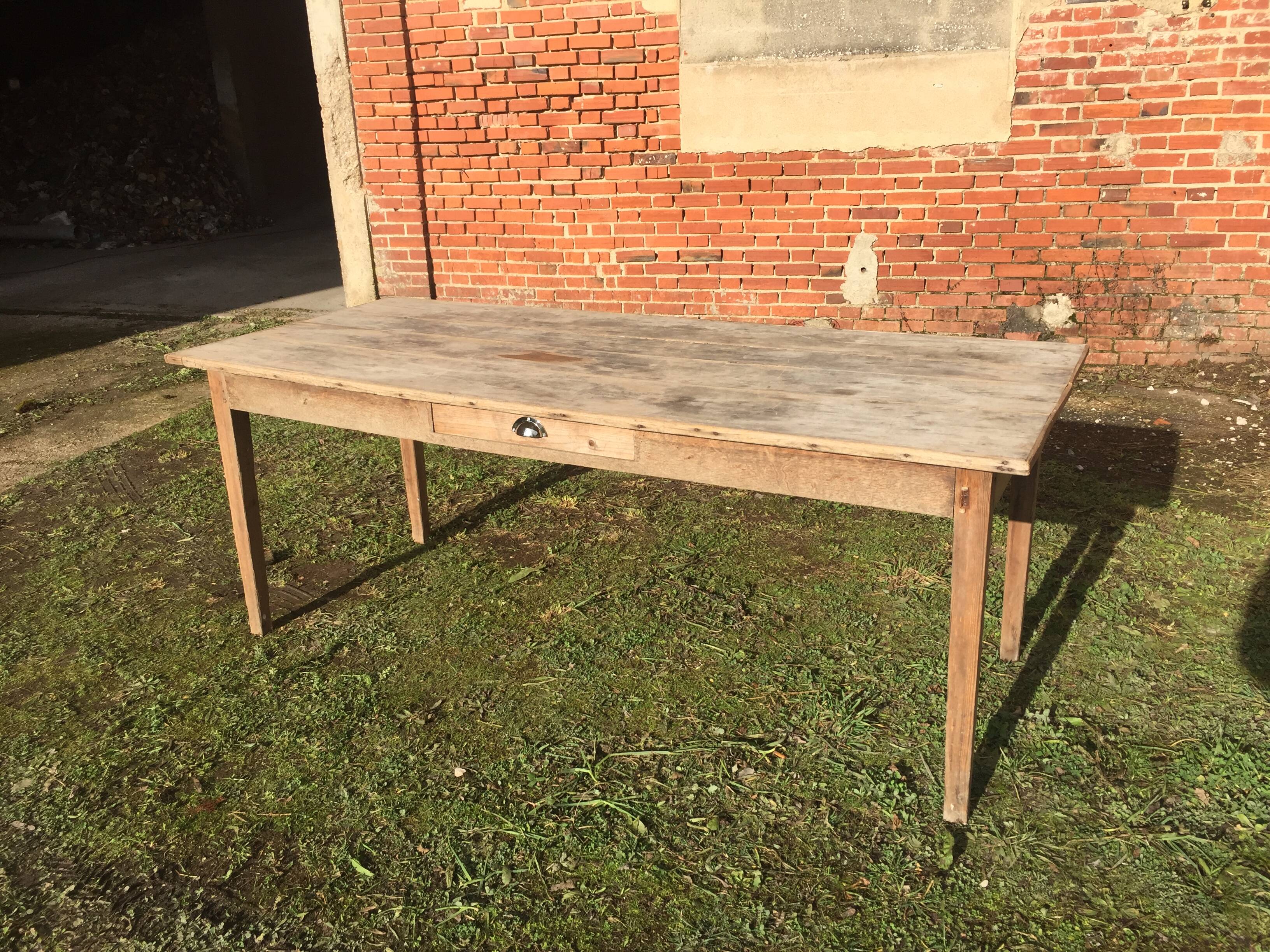 Old farm table