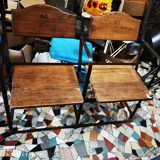 Old cinema bench