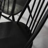 Black Quaker Chair by L. Ercolani for Ercol