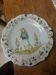 Assiette Mallicorne Pouplard Beatrix fin xix