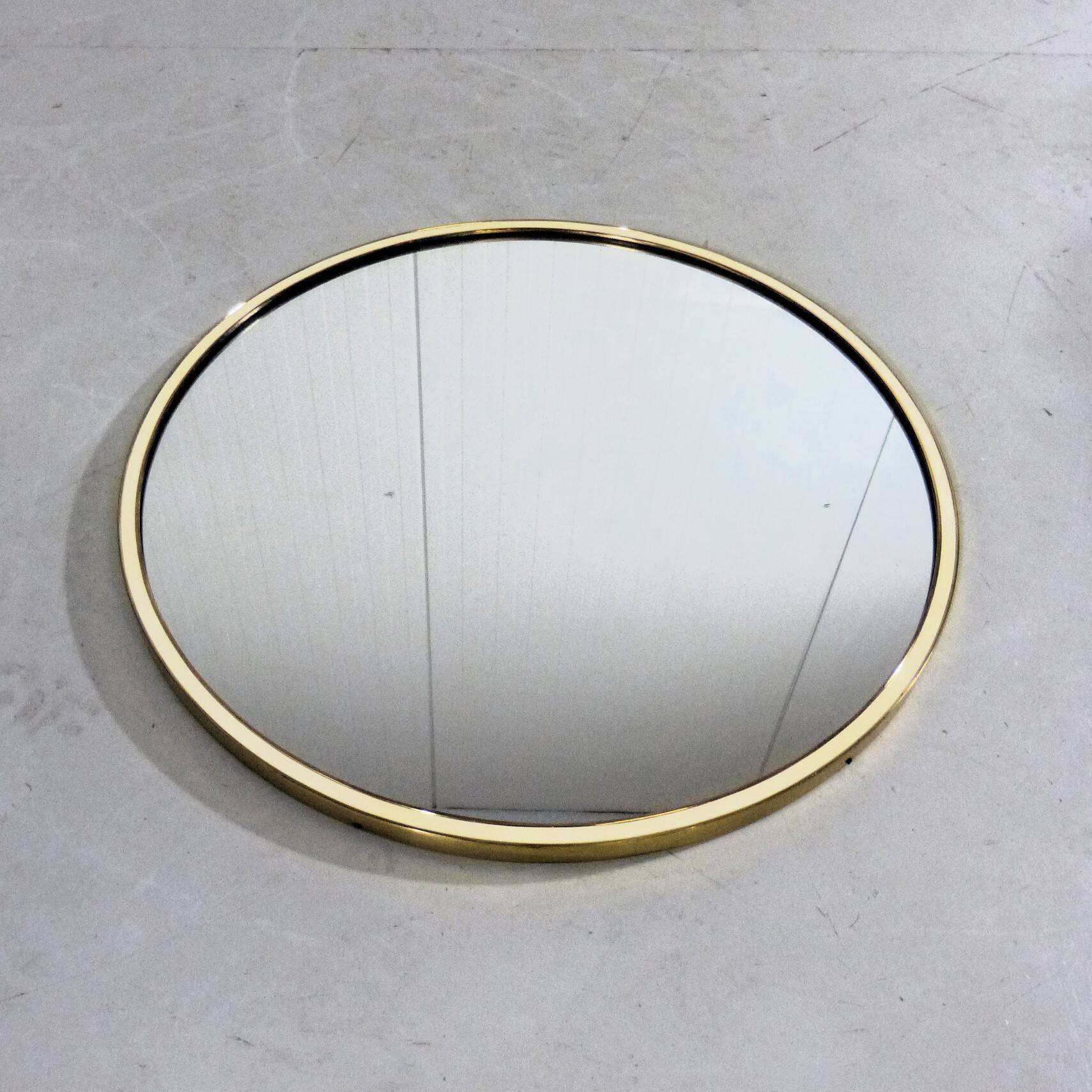 Brass wall mirror by "Vereinigte Werkstatten München" 1950’s
