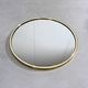 Brass wall mirror by "Vereinigte Werkstatten München" 1950’s