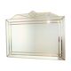 Large Deknudt XL faceted mirror, Hollywood Regency design