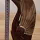 Ceramic soliflore vase with swan decor