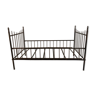 Wrought iron doll bed