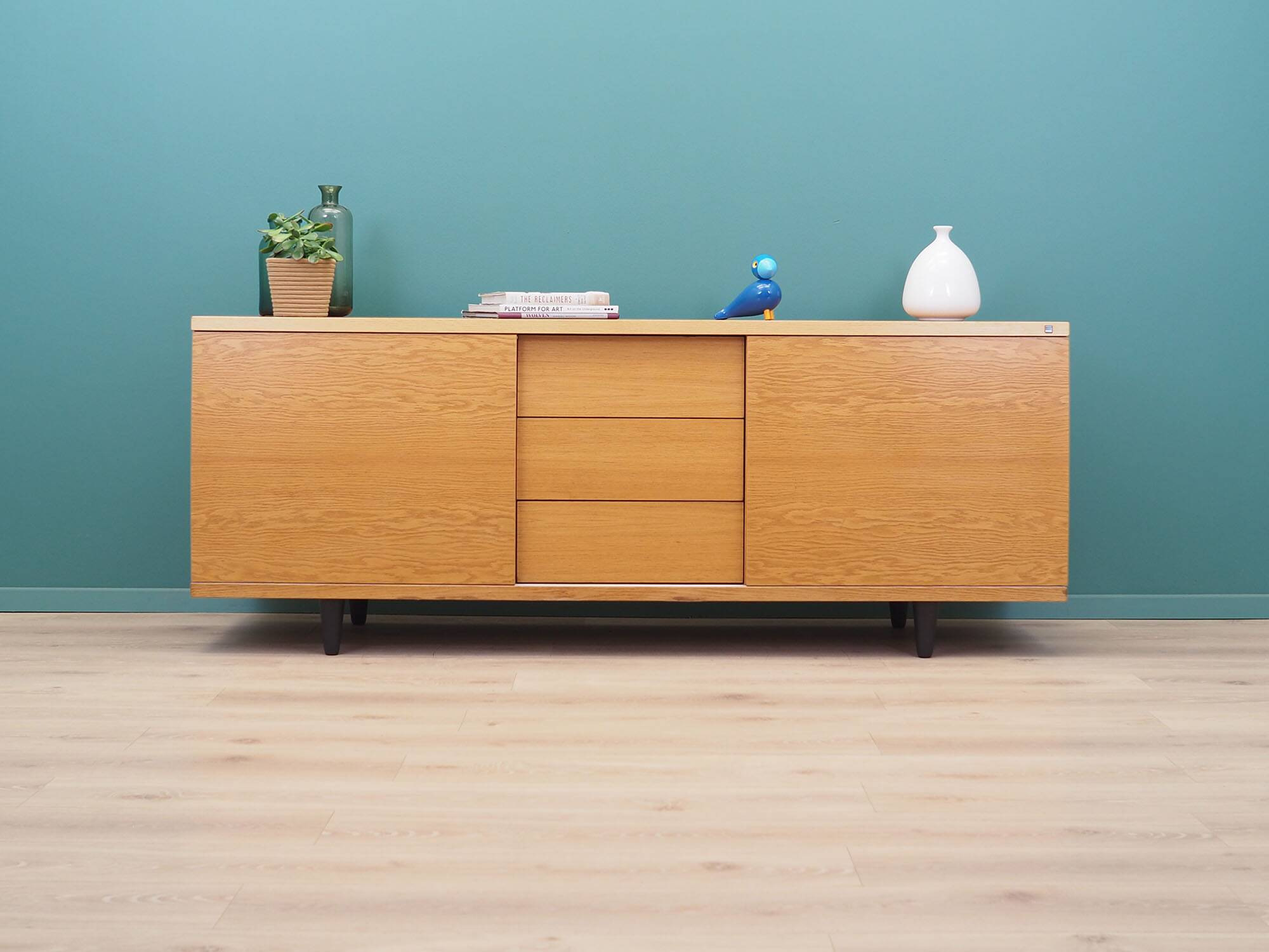 Ash sideboard, Danish design, 1990s, manufactured by Skovby