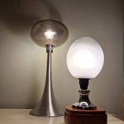 Murano glass, vintage 70s table lamp