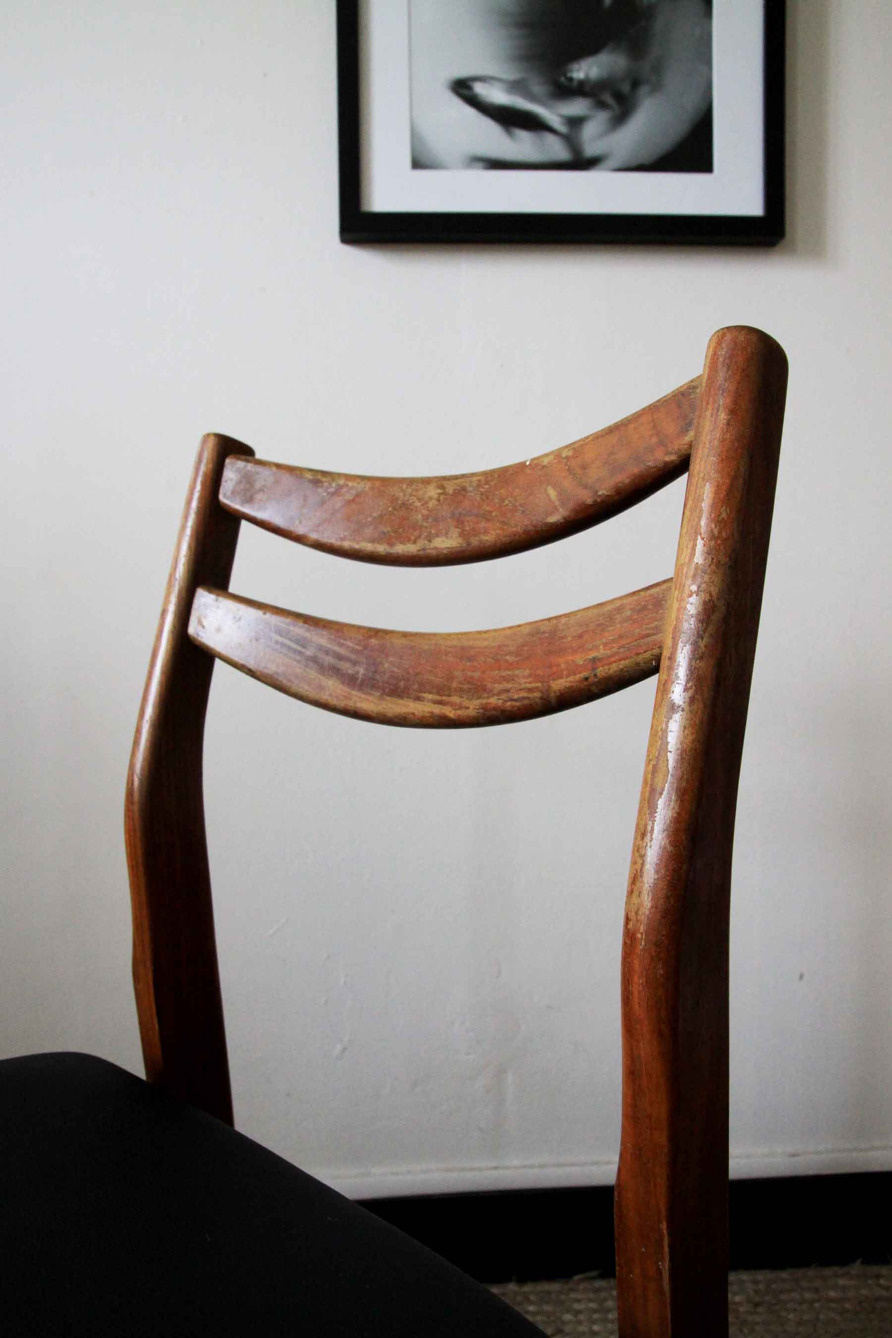 Chaise vintage style scandinave