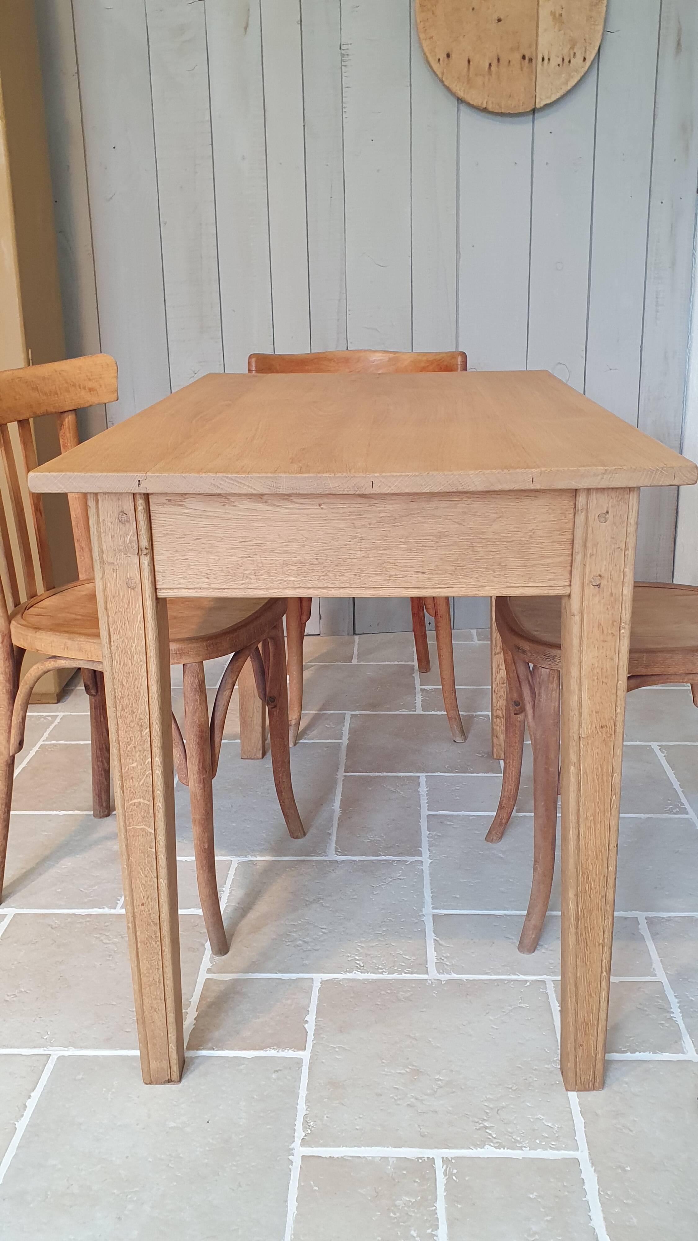 Solid wood kitchen table