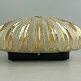 Lampe murale en verre design 60s 70s