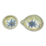 Vallauris ceramic by J. YELL, set of 2 - (9 to 15 cm)