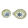 Vallauris ceramic by J. YELL, set of 2 - (9 to 15 cm)