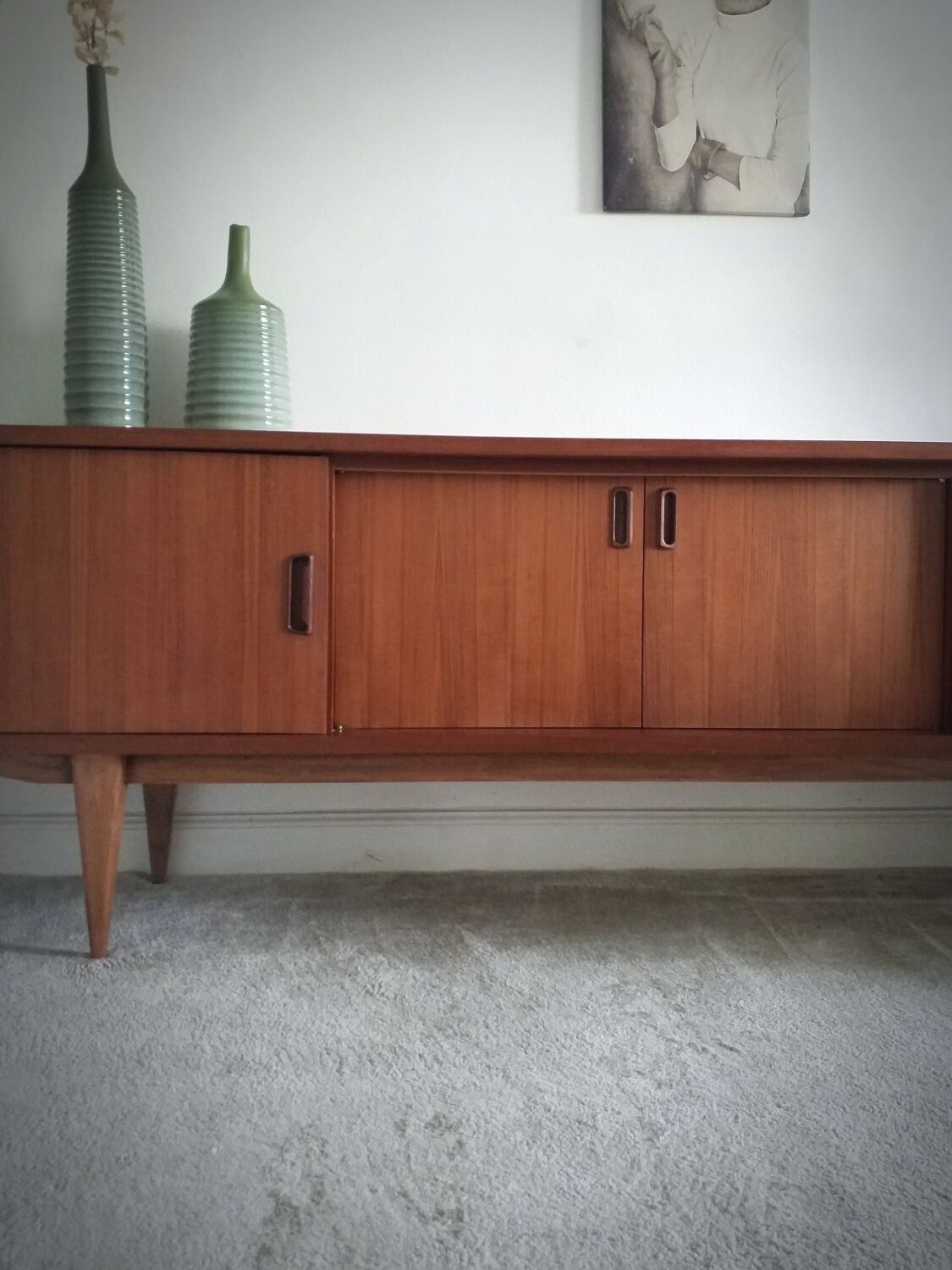 Enfilade teck années 60