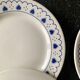 Oxford dessert plates Made in Brazil