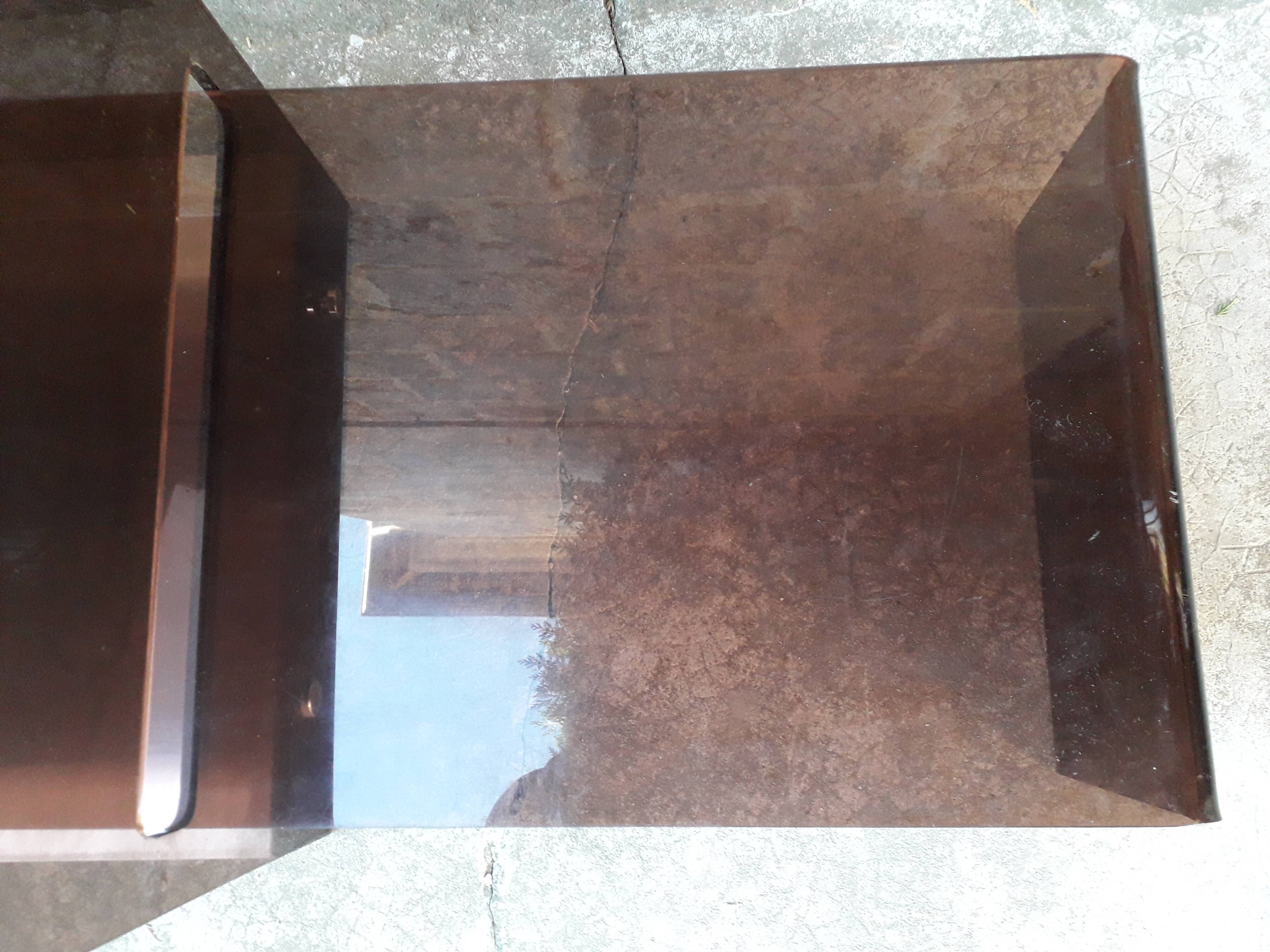 Vintage Plexiglas coffee table