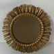 Large midcentury Spanish gold gilt wood sun or sunburst mirror, 1950s