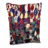 Moroccan carpet Boucherouite colored - 145 x 179 cm