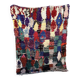 Moroccan carpet Boucherouite colored - 145 x 179 cm