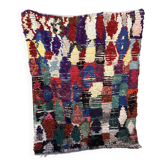 Moroccan carpet Boucherouite colored - 145 x 179 cm