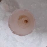 Handmade pink opaline soliflore