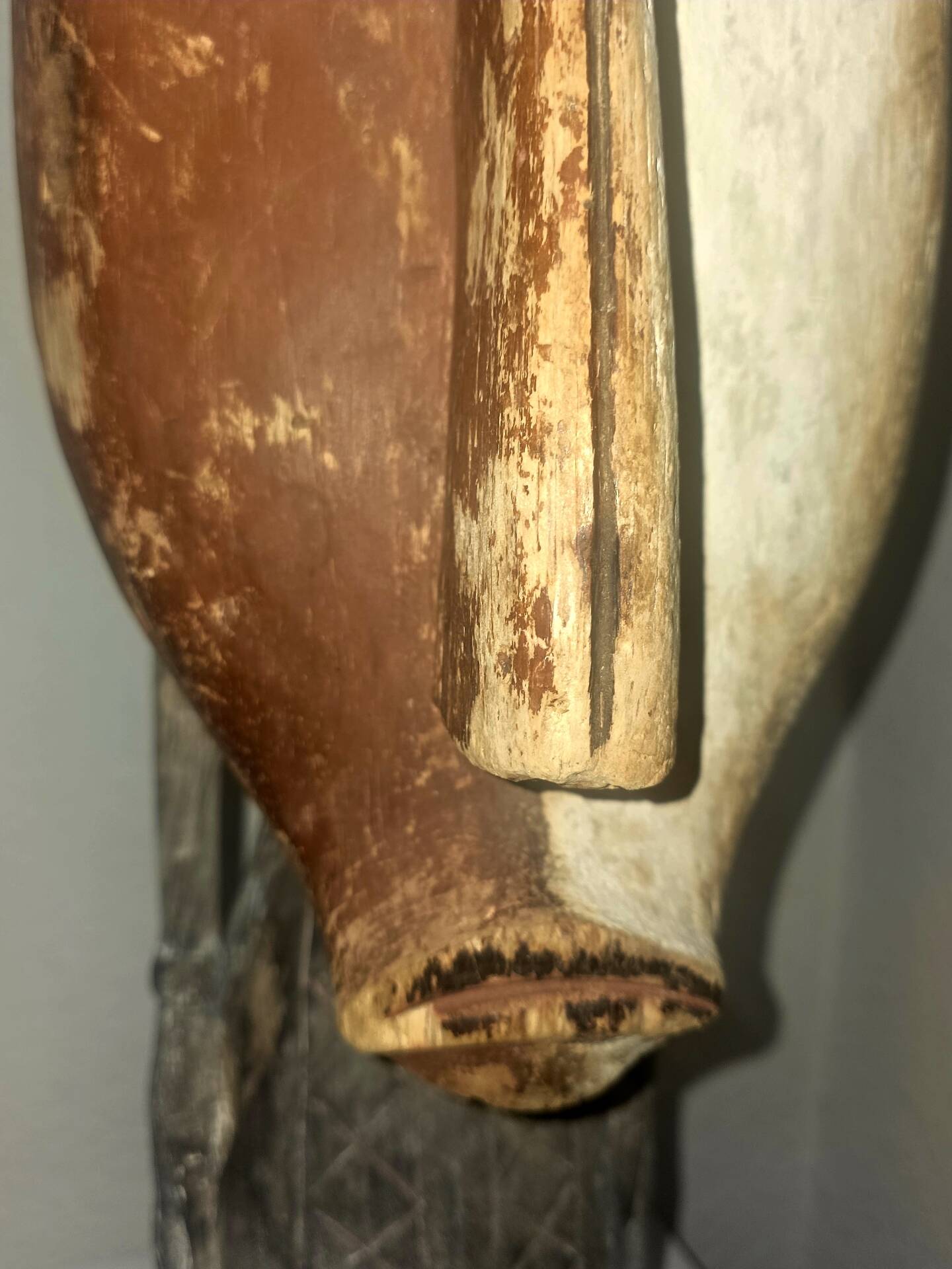 Masque africain fang début 20e-eeuwse #statue #tribus #lega
