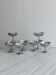 10 Letang Remy stainless steel footed cups