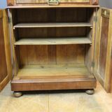 Late 19th century walnut dentist's cabinet