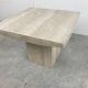 Vintage travertine coffee table, 1970s