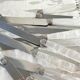 12 vintage Bakelite stainless steel knives with mother-of-pearl effect Art Deco style
