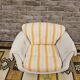 Swivel shell armchair by lusch erzeugnis 1970 vintage