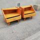 Paire de chevets vintage pieds compas