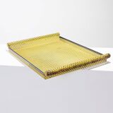 PERFORATED SHEET METAL TRAY, MATHIEU MATEGOT, 1950s