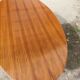Table oval 50s 60s J.M. Thomas for Wilhelm Renz vintage adjustable system