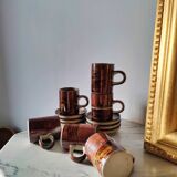 Stoneware coffee service