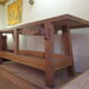 Former bench in oak