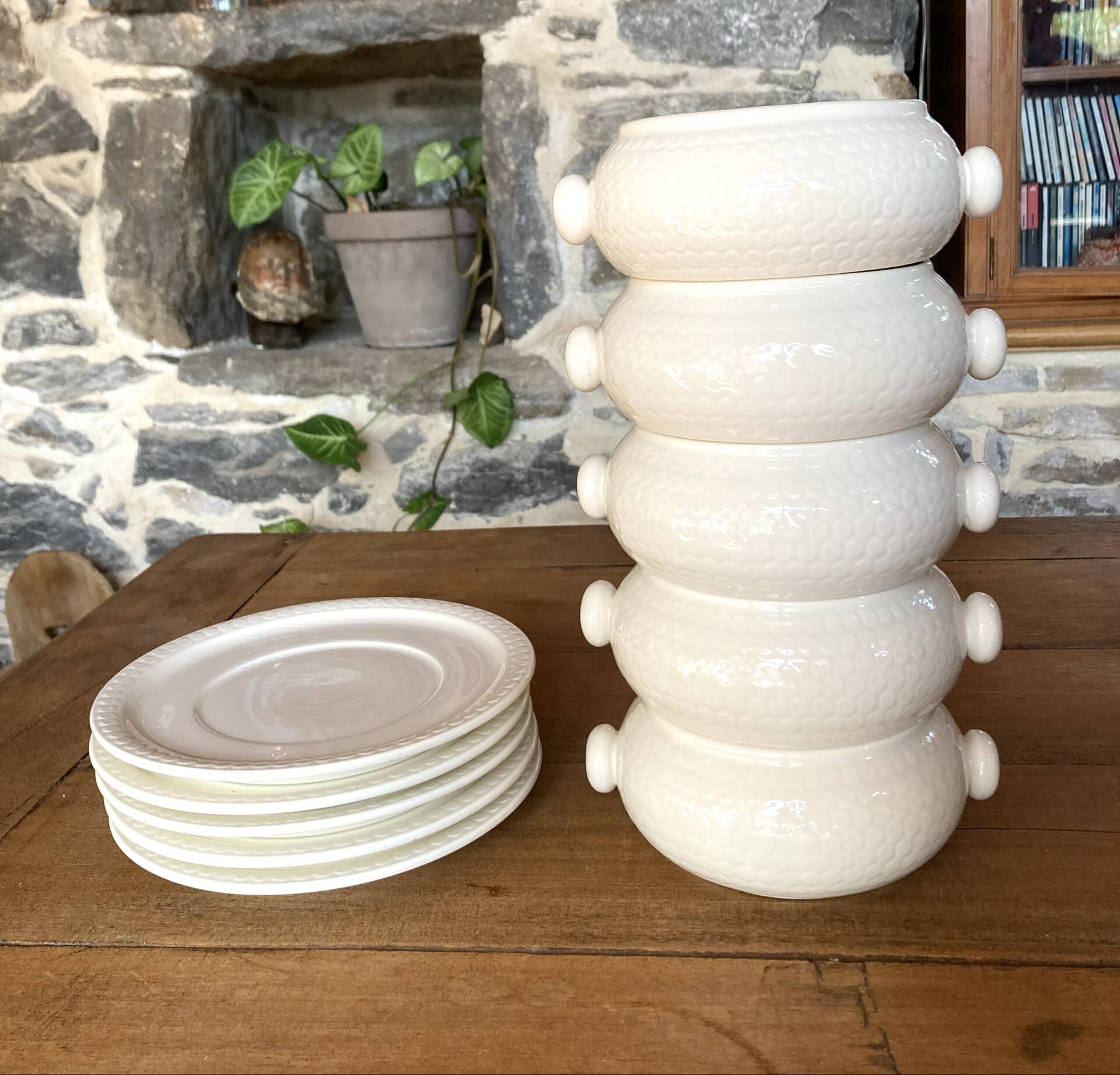 Bols à soupe Gien