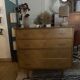 1950s oak chest of drawers