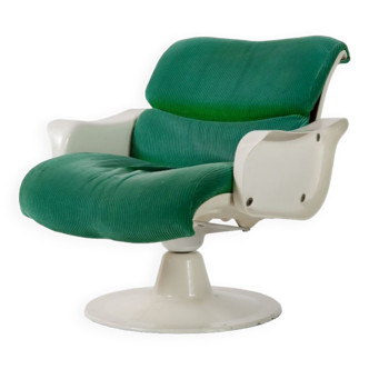 Space Age Saturnus Arm Chair Yrjö Kukkapuro for Haimi 1960s