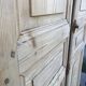 Paire de portes de placard vintage