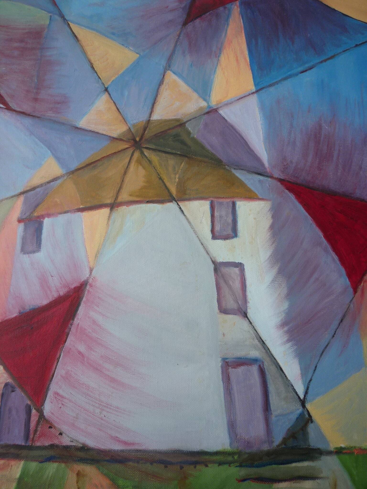 Windmill 65x50 by M. Vanbelle