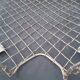 Vintage metal paper bench