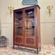 E. Bourdot Vitrine En Marqueterie D’époque Louis XVI Estampillée XVIII Eme