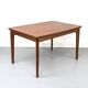 Table extensible en teck par Grete Jalk pour Glostrup, 1960