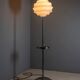 Bauhaus chrome floor lamp, 1930s, attributed to Slezák, Czechoslovakia