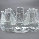 Under the plate, flat heater