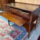 English mahogany sideboard with numerous drawers – sliding top