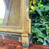 Mirror In Wood And Golden Stucco From Louis XVI XVIII Eme Century