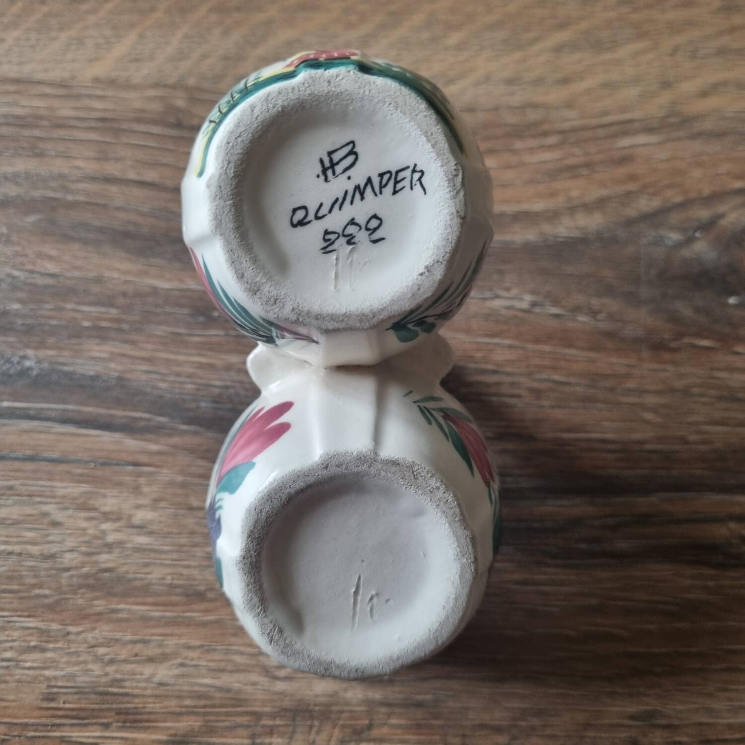 Salerons HB Henriot Quimper 1960